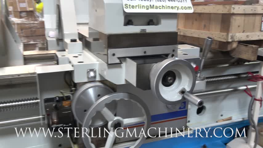 40" x 120" Brand New Birmingham Horizontal Engine Lathe , Mdl. KGC-40120, 4 Way Tool Post, 5" 3 Jaw Chuck, 7" 4 Jaw Chuck, 8" Face Plate, Steady Rest, Thread Indicator, Follow Rest, Full Length Splash Guard, (2) Dead Centers, Tool Box w/ Tools,  #SMKGC401