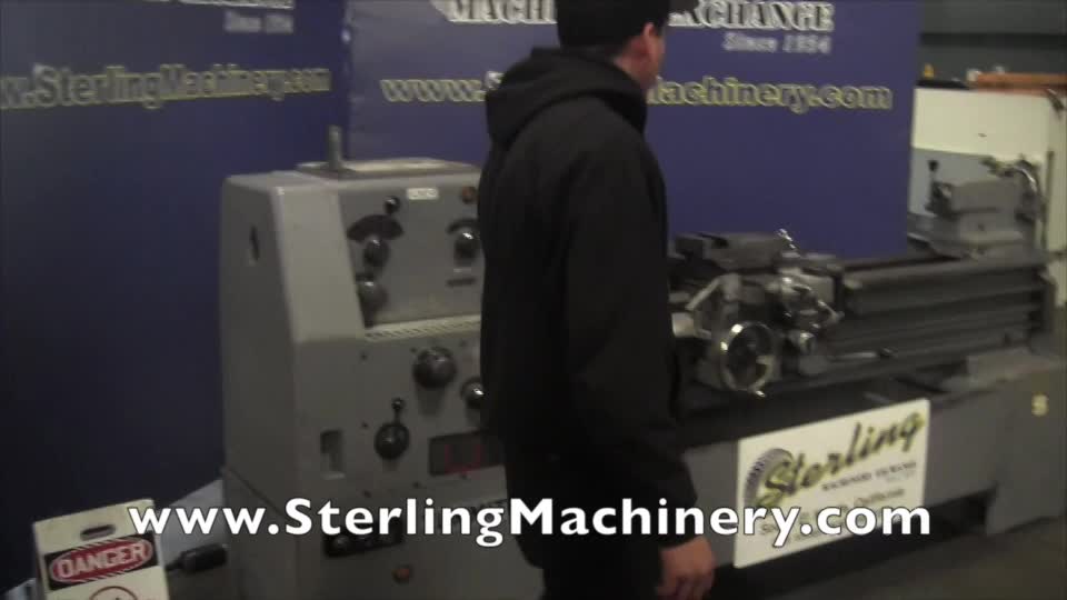 -Spanish: Cumbre usados Torno, MDL. LE-1500, # A3624  Para comprar o vender Tornos nuevos o usados para la venta por favor visite http://www.Sterlingmachinery.com  http://www.Sterlingmachinery.com/lathes.php Llame hoy !! 626-444-0311-01