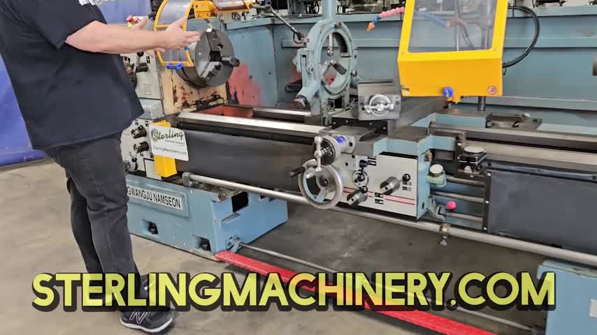 16"/24" x 80" Used Acraturn Engine Lathe, Mdl. 600X2000, 3 Jaw Chuck, KDK Tool Post, Chuck Guard, 4- Jaw Chuck, Splash Guard, Coolant System & Splash Guard, Foot Brake, Steady Rest, Drill Chuck, Way Covers, Work Light, Travel Dial, #A7407