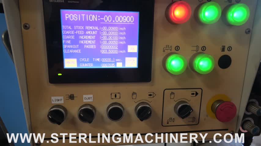 12" x 24" Used SuperTec Universal Cylindrical Grinder, Mdl. G32P-60NC, 7.5 H.P. Spindle Motor on Wheelhead, Cartridge Type Spindle on Wheelhead, Grinding Wheel with Flange, One V & One Flat Guideway on Wheelhead, Table Dial Guage, Carbide Tip Centers, Splash Guard, Leveling Screws with Blocks, Balancing Arbor, Diamond Dresser (fixed on table), Wheel Extractor, Automatic lubrication system, Coolant System, Swivel Table with Dial Indicator,  Year (2014)  #A5495