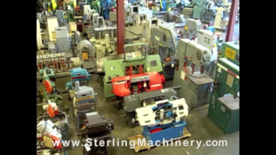 Sharp-4\' x 11\" Used Sharp Radial Arm Drill, Mdl. RD-1230, Box Table, Power Clamping, Power Elevation, Coolant System 5 H.P. #A1648-01